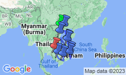 Google Map: Delve Deep: Vietnam & Cambodia