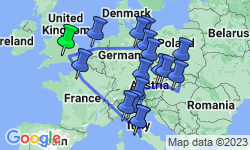 Google Map: Get Social: Central & Eastern Europe (Winter)