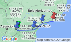 Google Map: Way to Rio