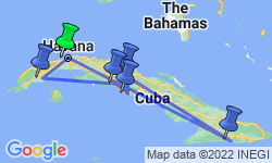 Google Map: A Taste of Cuba