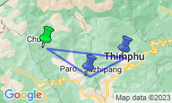 Google Map: Spirit of Bhutan