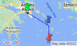 Google Map: Highlights of the Greek Islands