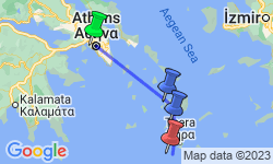 Google Map: Greek Island Hopping: Paros, Ios & Santorini Sunsets