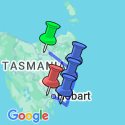 Google Map: Walk Tasmania’s Capes, Freycinet & Maria Island