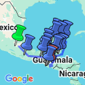 Google Map: Epic Mexico, Belize & Guatemala