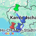 Google Map: Kambodscha: Streifzug durch das Königreich der Wunder