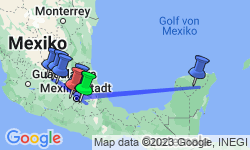 Google Map: Mexiko: Día de los Muertos und die Mythen Mexikos