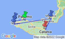 Google Map: Italien | Sizilien: Feuerberg und Weingenuss mit mediterranem Flair