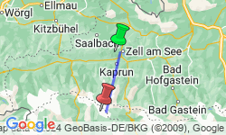 Google Map: Auf leichten Wegen von den Chiemgauer Alpen zu den Drei Zinnen