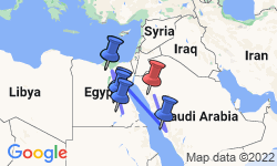 Google Map: Best of Egypt and Saudi Arabia