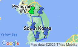 Google Map: Golden Route Of Korea
