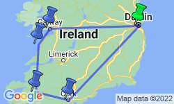 Google Map: Highlights of Ireland