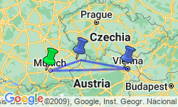 Google Map: Magical Danube Express