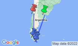 Google Map: Patagonian Explorer Cruise
