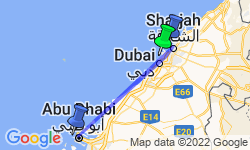 Google Map: Essential Dubai With Abu Dhabi