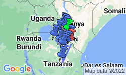 Google Map: Amazing East Africa