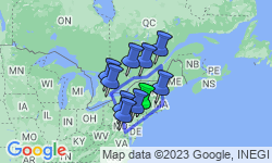 Google Map: Discover Eastern US and Canada