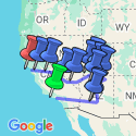 Google Map: Splendors of the American West