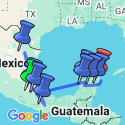 Google Map: Picturesque Solo Mexico Tour