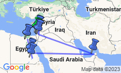 Google Map: Highlights of Israel, Dubai and Egypt
