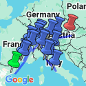 Google Map: Essential Spain, Switzerland, Italy and Austria