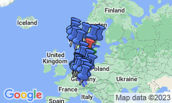 Google Map: Treasures of Germany and Scandinavia