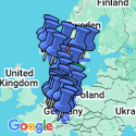 Google Map: Treasures of Germany and Scandinavia