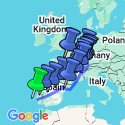 Google Map: Essential Portugal, Spain, Switzerland and France