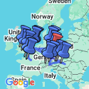 Google Map: Best of European Capitals