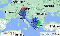 Google Map: Highlights of Greece and Southern Italy
