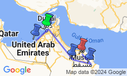 Google Map: Unforgettable UAE and Oman