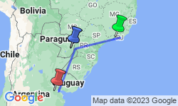 Google Map: Essential Brazil And Argentina