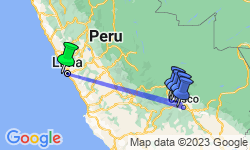 Google Map: Picturesque Solo Peru Tour