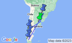 Google Map: Patagonian Adventure