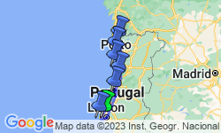 Google Map: Amazing Portugal and Santiago De Compostela