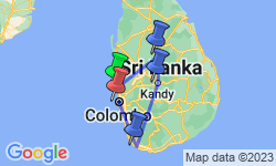 Google Map: Amazing Sri Lanka