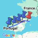 Google Map: Wonders of Lisbon, Madrid and Barcelona