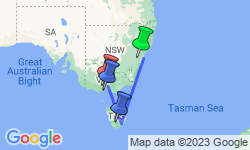 Google Map: Coastal Drive in Australia