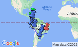 Google Map: Grand South America