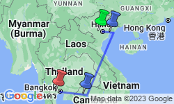 Google Map: Essential Vietnam Cambodia and Bangkok