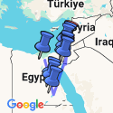 Google Map: Highlights of Egypt and Jordan