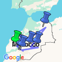 Google Map: Magical Moroccan South and Kasbahs