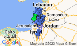 Google Map: Christian Pilgrimage To Israel And Jordan