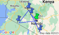 Google Map: Classic Kenya Safari