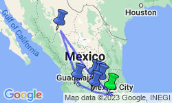 Google Map: Colonial Treasures Of Mexico