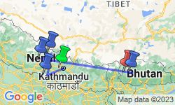 Google Map: Mesmerising Nepal And Bhutan