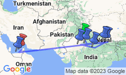 Google Map: Wonders of India Nepal and UAE