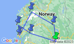 Google Map: Norwegian Fjords Charms And Traditions