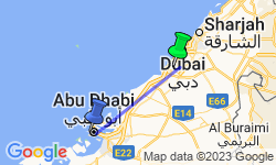Google Map: 7-daagse rondreis De vele gezichten van Dubai