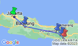 Google Map: Java Tempels & Plantages